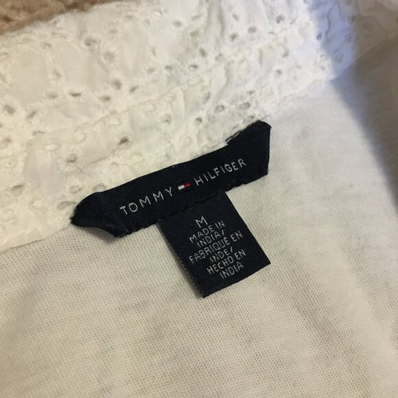 Tommy Hilfiger Preppy Cotton 1/2 Button Up Tank Top - Picture 7 of 14